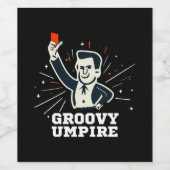 Étiquette Pour Bouteilles De Vin Arbitre (Étiquettes simples)