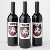 Étiquette Pour Bouteilles De Vin Armoiries de Crimée (Bouteilles)