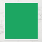 Étiquette Pour Bouteilles De Vin Arrière - plan vert remarquable avec conception de (Étiquettes simples)