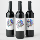 Étiquette Pour Bouteilles De Vin Art équestre (Bouteilles)