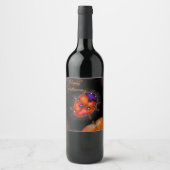ÉTIQUETTE POUR BOUTEILLES DE VIN ART LADYBUG (Devant)