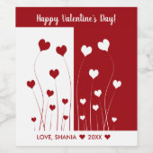 Étiquette Pour Bouteilles De Vin Arts romains blancs (Étiquettes simples)