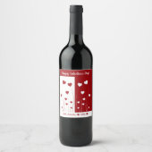 Étiquette Pour Bouteilles De Vin Arts romains blancs (Devant)