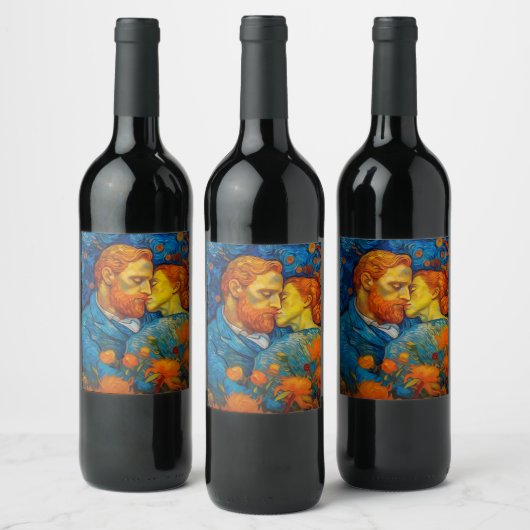 Étiquette Pour Bouteilles De Vin Artsy (Bouteilles)