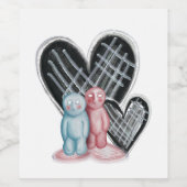 Étiquette Pour Bouteilles De Vin Aucun Mots Ne Peut Express... (Étiquettes simples)