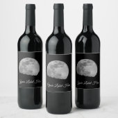 ÉTIQUETTE POUR BOUTEILLES DE VIN AUGMENTATION DE LA PLEINE LUNE SUPER (Bouteilles)