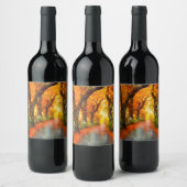 Étiquette Pour Bouteilles De Vin Automne/Automne/Automne/Feuille/Nature (Bouteilles)