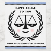 Étiquette Pour Bouteilles De Vin Avocat (Étiquettes simples)