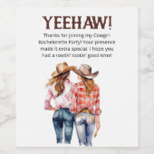 Étiquette Pour Bouteilles De Vin Bachelorette (Étiquettes simples)