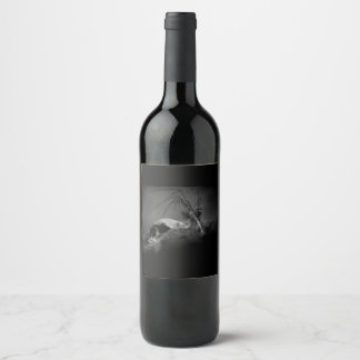 Étiquette Pour Bouteilles De Vin Bannissement