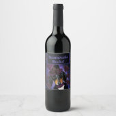 ÉTIQUETTE POUR BOUTEILLES DE VIN BÂTIMENT STEAMPUNK (Devant)