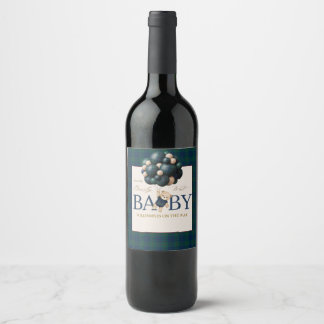 Étiquette Pour Bouteilles De Vin Bearly Wait Teddy Balloon Baby Shower books