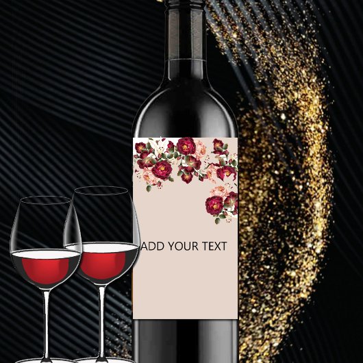 Étiquette Pour Bouteilles De Vin Beautiful