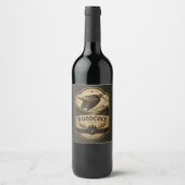 Étiquette Pour Bouteilles De Vin Bécasse (Devant)