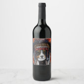 ÉTIQUETTE POUR BOUTEILLES DE VIN BERGER AUSTRALIEN (Devant)
