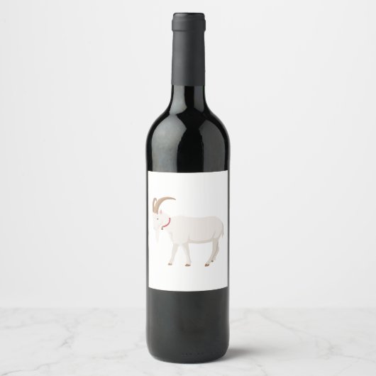 Étiquette Pour Bouteilles De Vin Billy Goat (Devant)