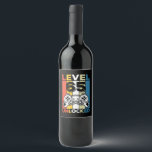 Étiquette Pour Bouteilles De Vin Birthday 65th Level Unlocked 65 Gaming Vintage<br><div class="desc">Birthday 65th Level Unlocked 65 Gaming Vintage</div>
