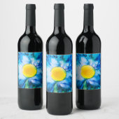 Étiquette Pour Bouteilles De Vin Blue Alcohol (Bouteilles)