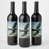 Étiquette Pour Bouteilles De Vin Bois (Bouteilles)