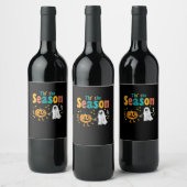 Étiquette Pour Bouteilles De Vin Boisson au Feuille de Citrouille de la Saison: Sof (Bouteilles)