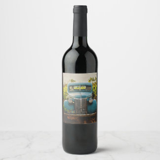 ÉTIQUETTE POUR BOUTEILLES DE VIN BOISSON DE VIN FERME ÉTIQUETTE