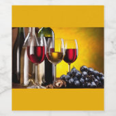 Étiquette Pour Bouteilles De Vin Boisson maison (Étiquettes simples)