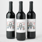 Étiquette Pour Bouteilles De Vin Bonne fête des mères (Bouteilles)