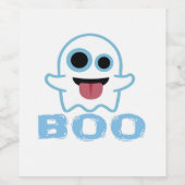 Étiquette Pour Bouteilles De Vin Boo Silly Funny Meme (Étiquettes simples)