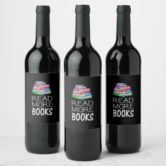 Étiquette Pour Bouteilles De Vin Books (Bouteilles)
