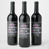 Étiquette Pour Bouteilles De Vin Bouquet Techno (Bouteilles)