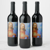Étiquette Pour Bouteilles De Vin Bouteille de vin Jésus (Bouteilles)