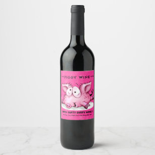 Étiquette Pour Bouteilles De Vin BOUTEILLE d'ÉTIQUETTE de VIN de BANDE DESSINÉE de
