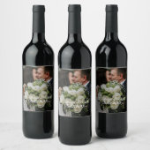 Étiquette Pour Bouteilles De Vin Bouteilles de Mariage customisées (Bouteilles)