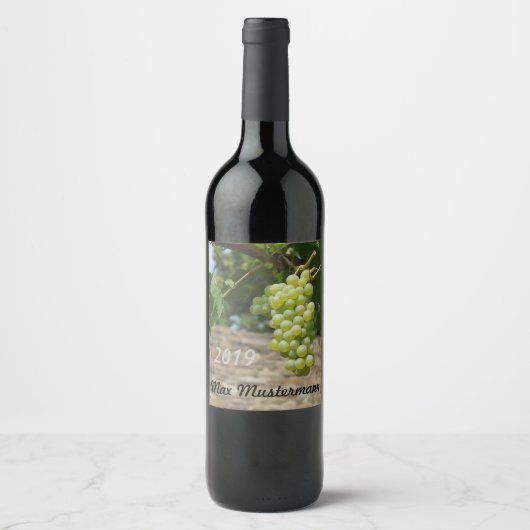 Étiquette Pour Bouteilles De Vin Bouteilles de vin personnalisées (Devant)