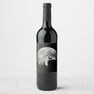 Étiquette Pour Bouteilles De Vin Boxer On Mountain Cool Halloween Gifts For Her