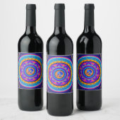 Étiquette Pour Bouteilles De Vin Braque de Weimar & Lapins (Bouteilles)