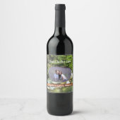 Étiquette Pour Bouteilles De Vin Bravo à Love River South 0365 (Devant)