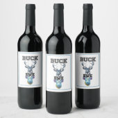 ÉTIQUETTE POUR BOUTEILLES DE VIN BUCK EWE  (Bouteilles)