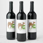 Étiquette Pour Bouteilles De Vin C Est Pour Camel (Bouteilles)