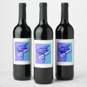 Étiquette Pour Bouteilles De Vin Cadeau MBA (Bouteilles)