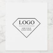 Étiquette Pour Bouteilles De Vin Cadeau pour femmes Ajouter un logo personnalisé An (Étiquettes simples)