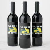 Étiquette Pour Bouteilles De Vin Cadeau pour un menuisier en bois (Bouteilles)