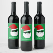 Étiquette Pour Bouteilles De Vin Cadeau Secret Père Noël (Bouteilles)
