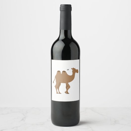 Étiquette Pour Bouteilles De Vin Camel (Devant)