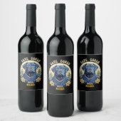 Étiquette Pour Bouteilles De Vin Cane Corso Maman (Bouteilles)