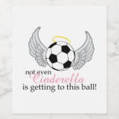 Étiquette Pour Bouteilles De Vin Cendrillon (Étiquettes simples)