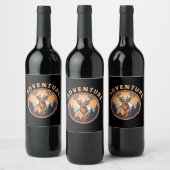 Étiquette Pour Bouteilles De Vin Cerf - Faune - Camping - Aventure (Bouteilles)