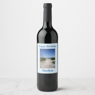 Étiquette Pour Bouteilles De Vin Cervantes WA Étiquette à vin