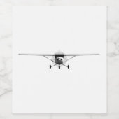 Étiquette Pour Bouteilles De Vin Cessna 152 wine bottle (Étiquettes simples)