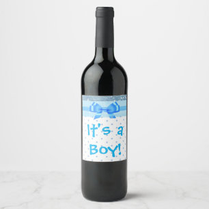 Étiquette Pour Bouteilles De Vin "C'est étiquette de bouteille de vin d'un garçon
